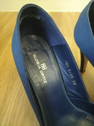 Zapatos tacón Gloria Ortiz talla 38