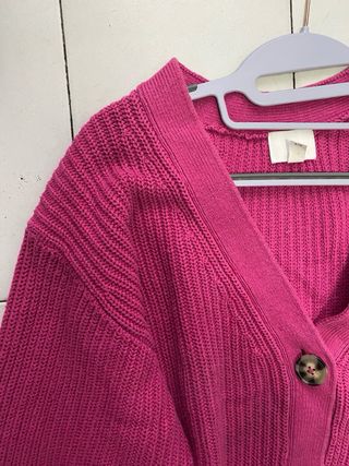 Cárdigan H&M Rosa
