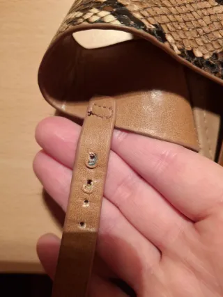 Sandalias Marrones y Multicolor