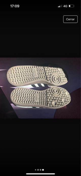 Zapatillas Adidas Samba Beige/Blanco