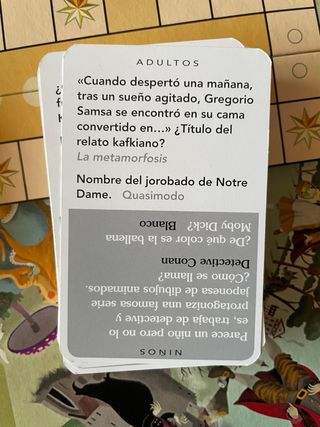 Juego de mesa Literatour