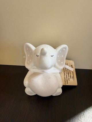 Elefantino portafortuna in grès