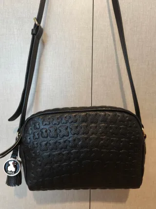 Bolso Bandolera TOUS Sherton Negro