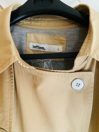 GABARDINA CLÁSICA BEIGE