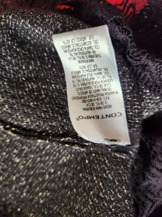 Abito in maglia con punti luce