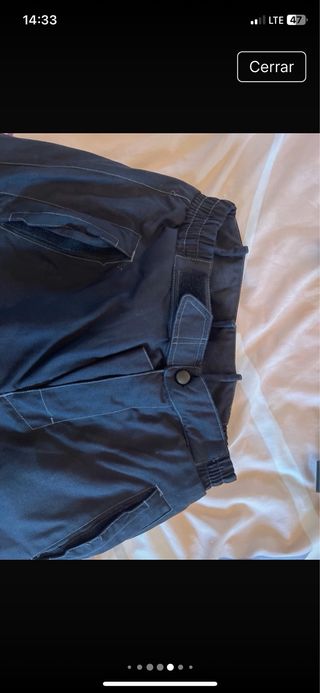 Pantalón moto Bering con forro y protecciones M/L