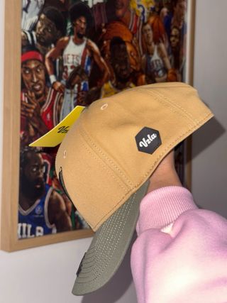 Gorra Vzla Venezuela Beige y Verde Militar