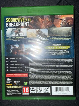 Xbox One Ghost Recon Breakpoint Gold Edition