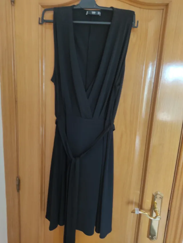 Vestido Mango Negro Verano