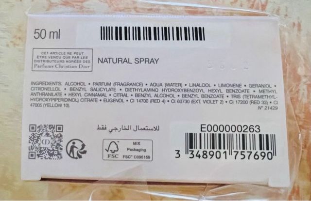 DIOR FRASCOS VACÍOS / DIOR EMPTY BOTTLES