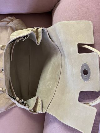 Bolso Balmain Piel Beige