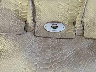 Bolso Balmain Piel Beige