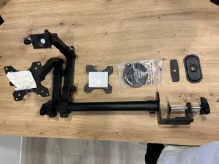 Brazo Soporte Doble Pantallas