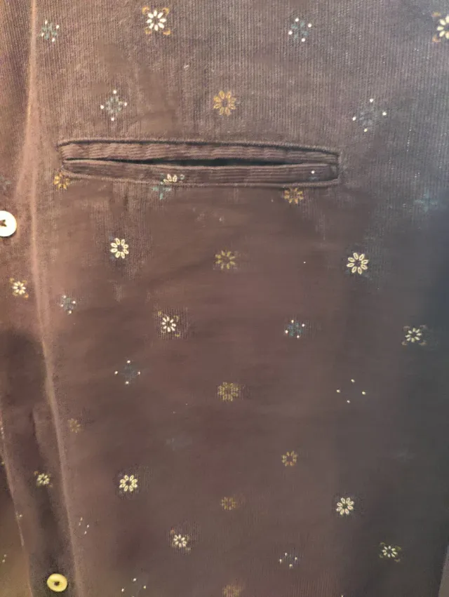 Camisa micropana Mango Talla M