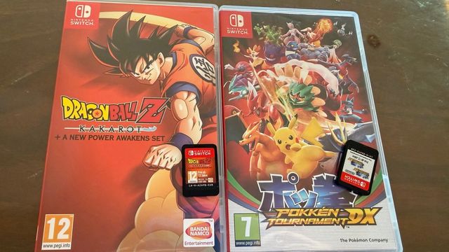 Pack Juegos Switch Dragon Ball y Pokémon (Pokken)