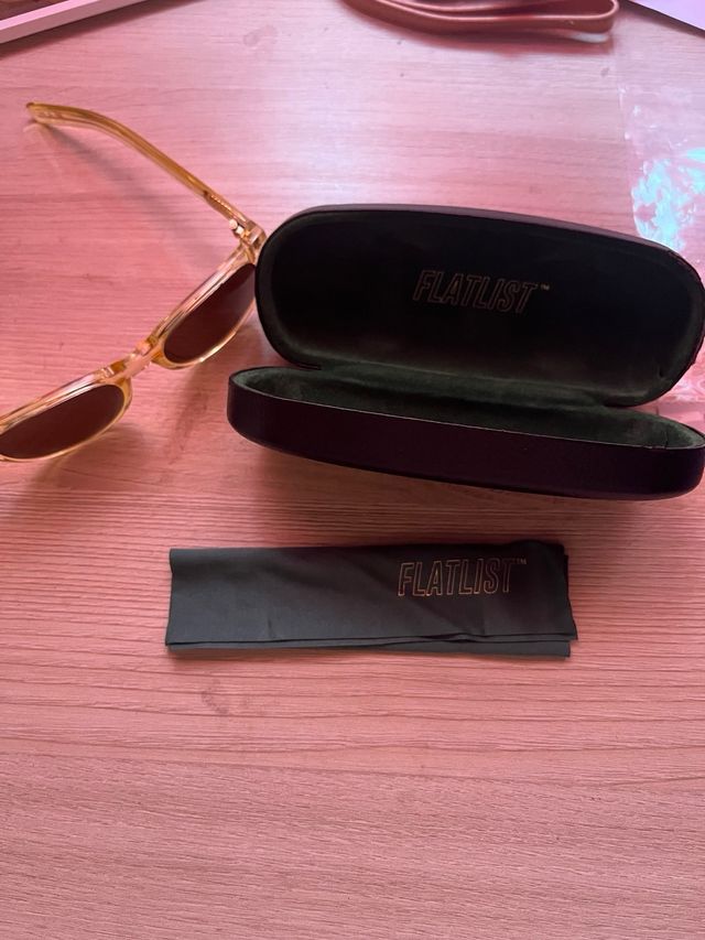 Gafas de sol Flatlist color lima