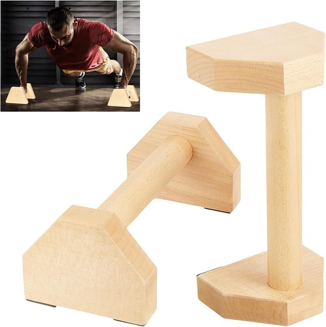 Barras para flexiones de madera
