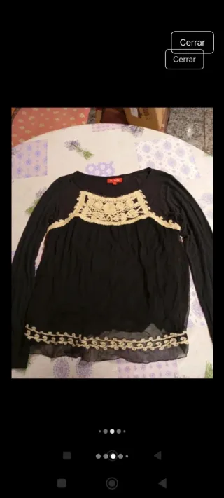 Jersey negro talla L