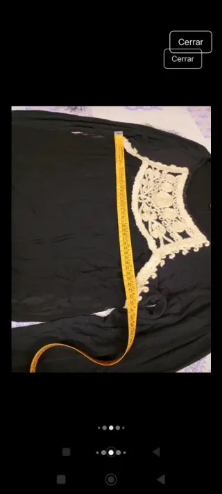 Jersey negro talla L