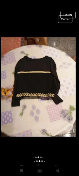 Jersey negro talla L