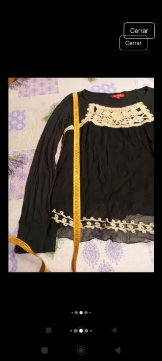 Jersey negro talla L