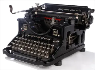 Máquina de escribir Hispano-Olivetti M40