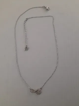Collar plata con infinito