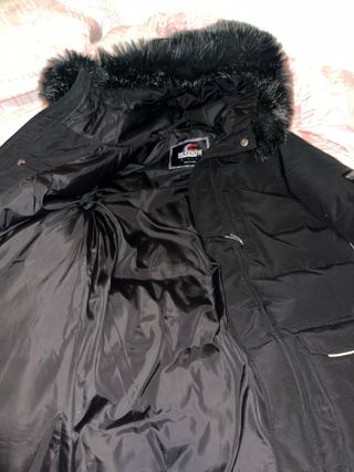 Parka McKenzie Negra Talla XS