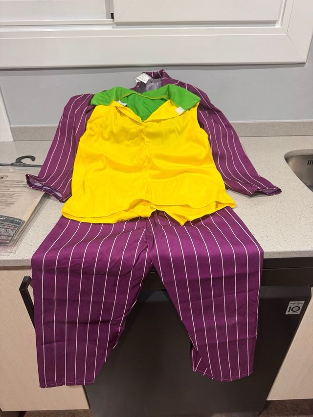 Disfraz Joker niño Talla 5-12