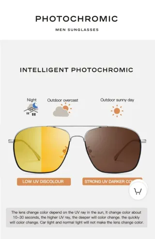Gafas de sol fotocromáticas