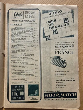 Revista GARBO nº 588 – 20 de junio de 1964