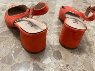 Zapatos destalonado coral