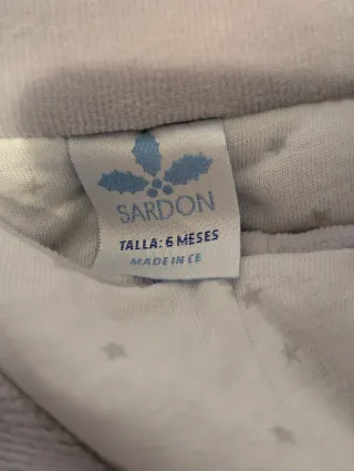 Traje de invierno para bebé (6 meses)