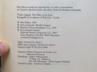 Los Pilares de la Tierra (I)-Ken Follett-Tapa Dura