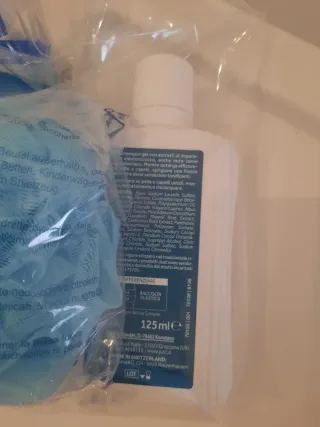 Set doccia gel uomo Just con spugna