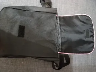 Mochila Bandolera Urban Tribe Rosa y Negra