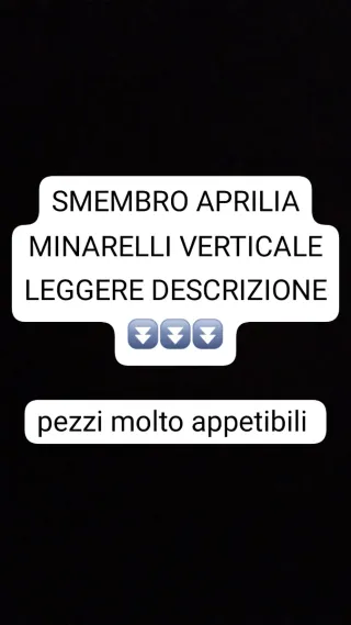 SMEMBRO Aprilia Minarelli Verticale LEGGERE DESCR