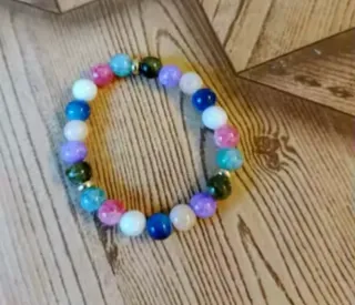 Pulsera Chakras Multicolor Piedras Naturales