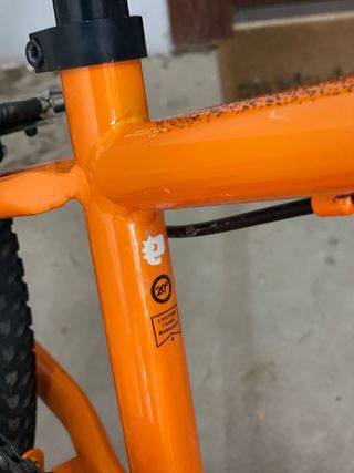 Bicicleta Conor Galaxy 20 Naranja