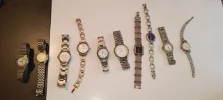 Lote de 10 relojes de pulsera
