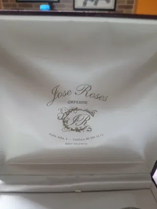 Peinetas Fallera Plata Jose Roses