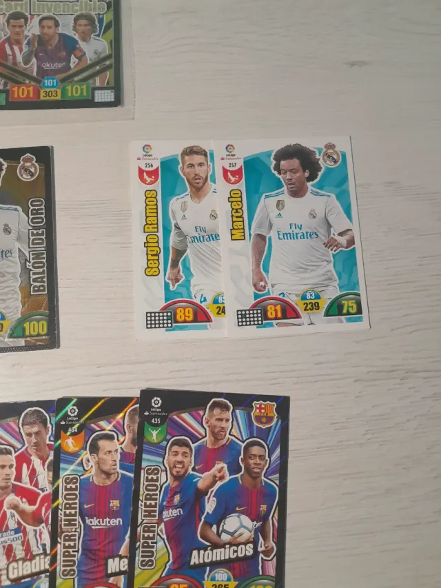 Pack cartas fútbol Adrenalyn XL