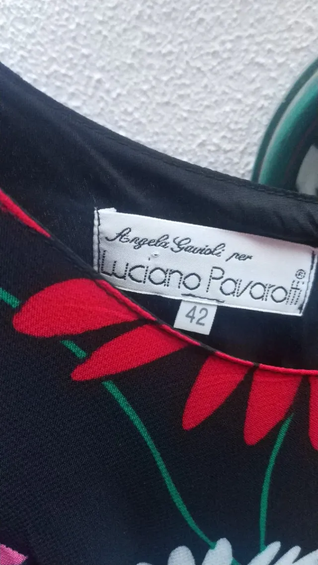 Vestido Angela Gavioli para Luciano Pavarotti
