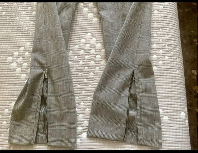 Pantalón lana pata de gallo