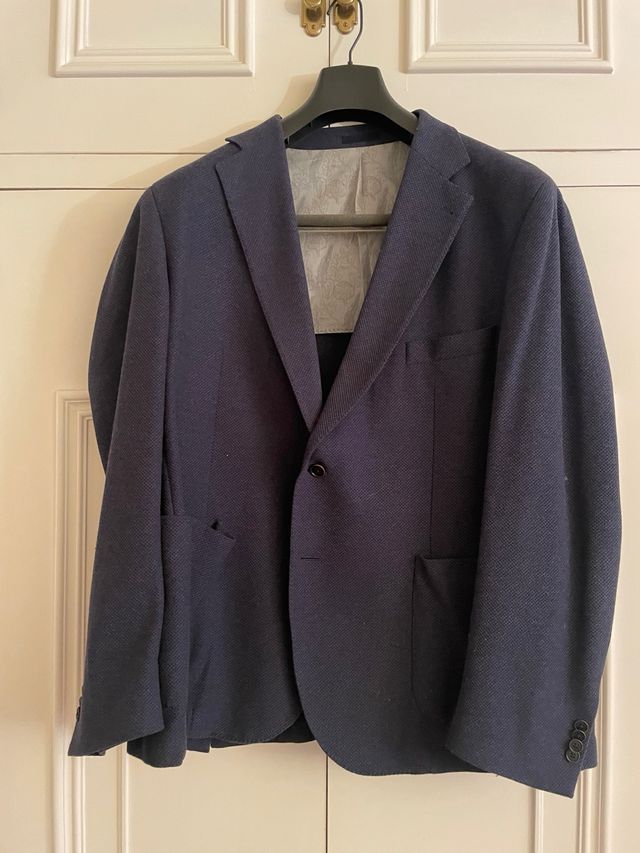 Americana azul oscuro