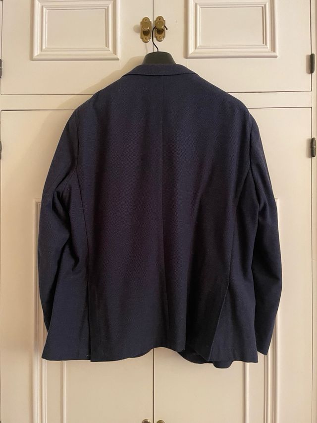 Americana azul oscuro