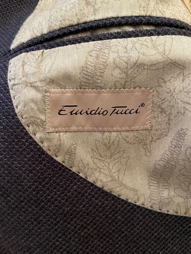 Americana azul oscuro