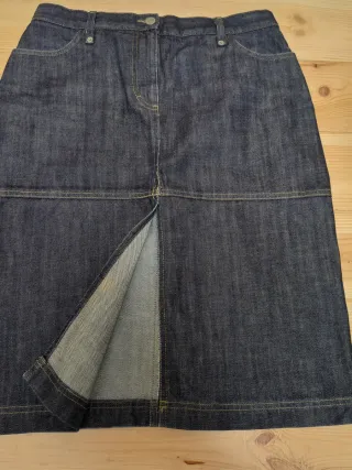 Falda vaquera Hoss Intropia azul