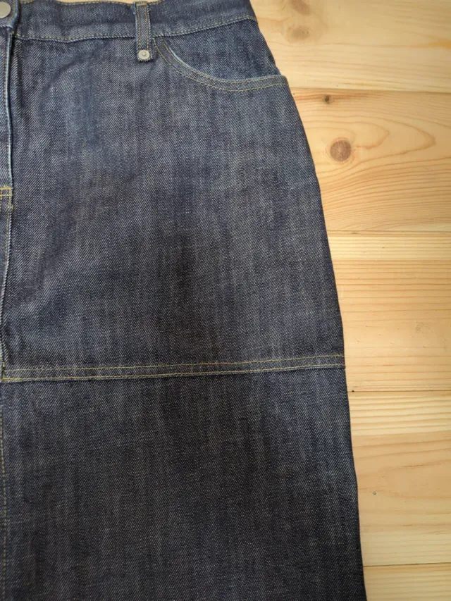 Falda vaquera Hoss Intropia azul