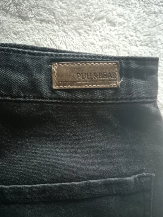 Pantalones cortos negros de talle alto